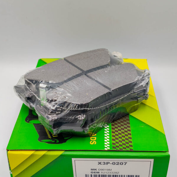 Колодки тормозные передние IXAT X3P0207 Escudo TD01 88- TA02W NP9005 D9019MH PF9301