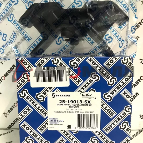 Подушка двигателя Stellox 2519013SX Camry 96-01/Harrier 97-03, Lexus RX300 98-03