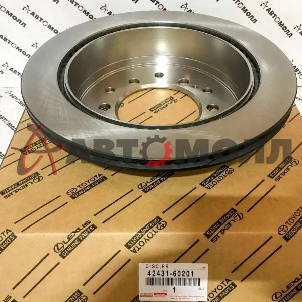 Диск тормозной задний Toyota 4243160201 TO Land Cruiser (_J9#, _J12#) 95-