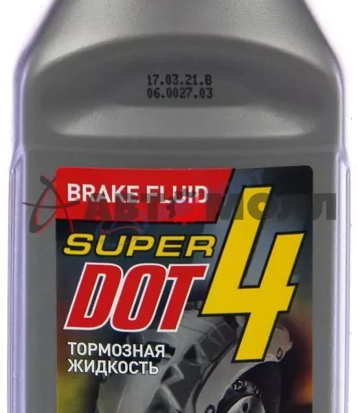 Жидкость тормозная DOT-4 440г (Дзержинск) 127579