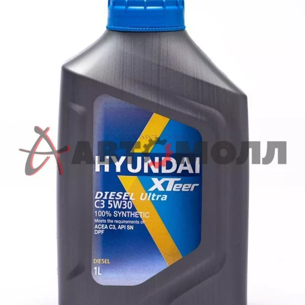 Масло моторное Hyundai Xteer Diesel Ultra C3 5W-30 SP синтетическое 1л пластик