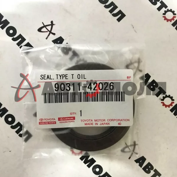 Сальник коленвала передний Toyota 9031142026 3SFE 5SFE 1991- 2C 3C 1992- 2L 1989- 2GRFE 4GRFE 2005-