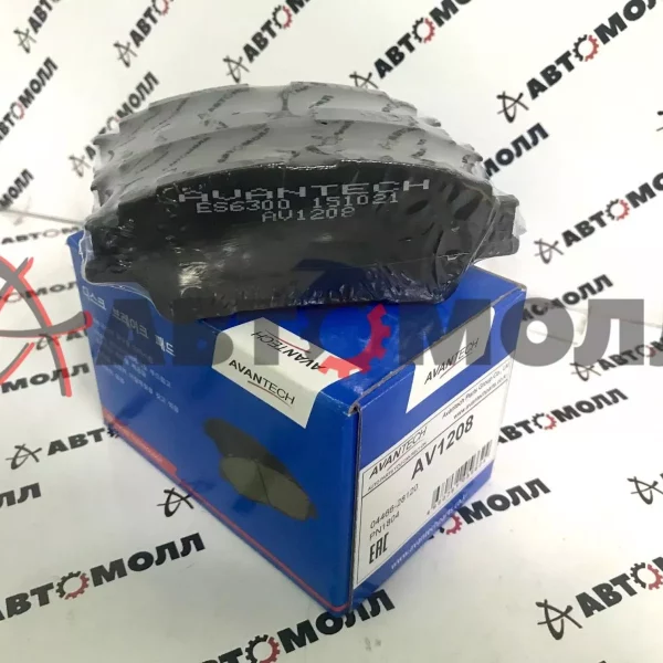 Колодки тормозные задние Avantech AV1208 Toyota Noah Voxy ZRR80 ZRR85 2014-