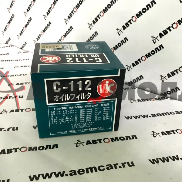 Фильтр масляный VIC C112