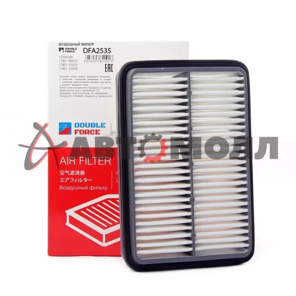 Фильтр воздушный DoubleForce DFA2535 Toyota 4Runner 1988-1997 TownAce Noah 1996-2007 Hilux Surf Lite