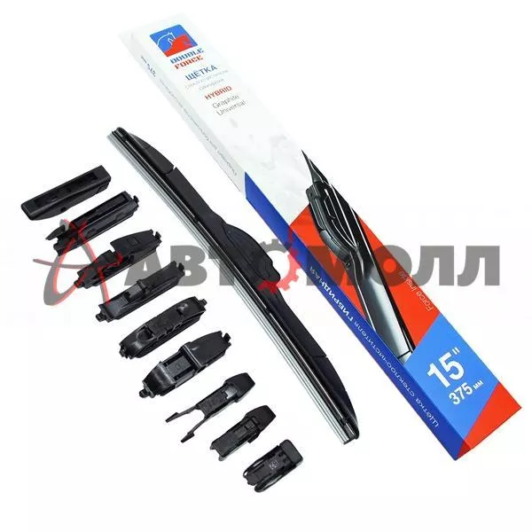 Щетка стеклоочистителя гибридная Double Force 375мм 15