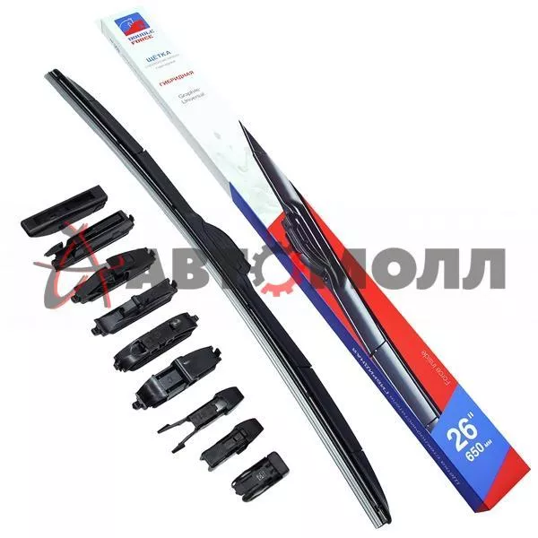 Щетка стеклоочистителя гибридная Double Force 650мм 26