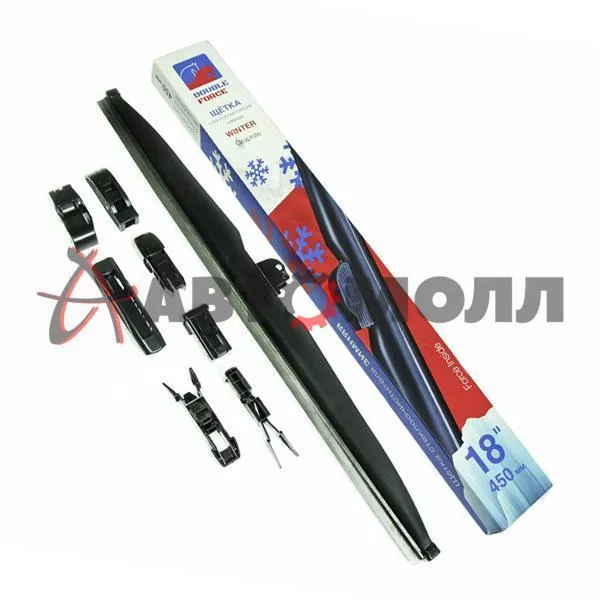 Щетка стеклоочистителя зимние Double Force 450мм 18
