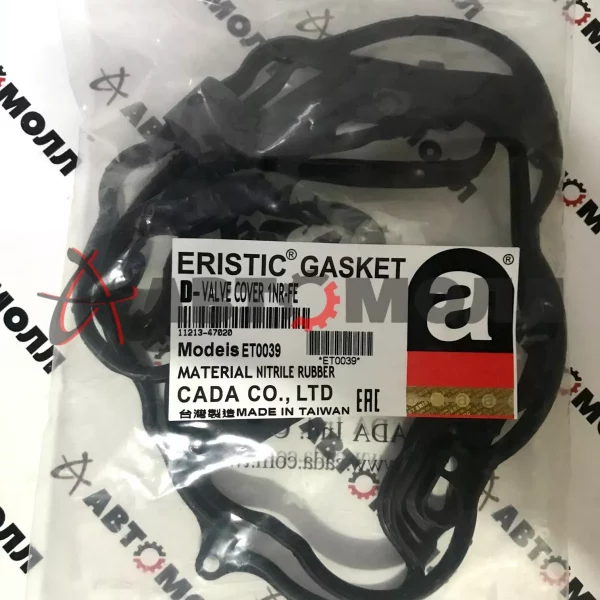 Прокладка крышки клапанов Eristic ET0039 (NBR), 1NRFE - AURIS, COROLLA, YARIS, VERSO, IQ '08