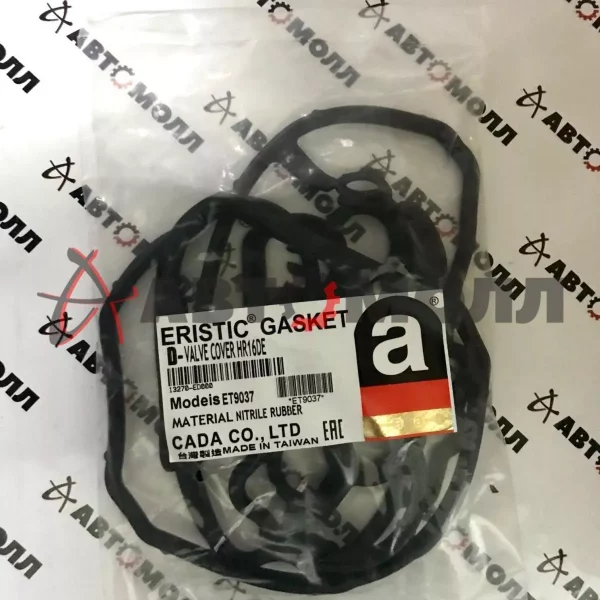 Прокладка крышки клапанов Eristic ET9037 (NBR) HR16DE Nissan AD VY12 Cube NZ12 March K12 Note E11
