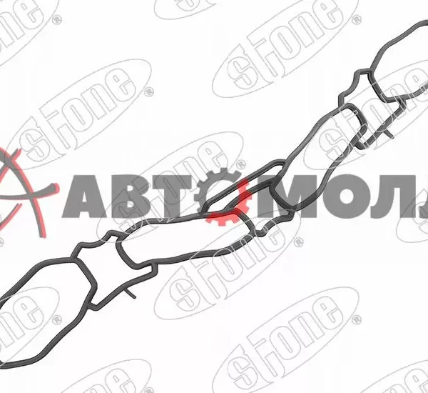 Прокладка впускного коллектора Stone JB02253 Qashqai J10 2007- Serene C25