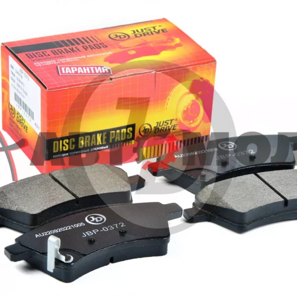 Колодки тормозные передние JustDrive JBP0372 SX4 (RW415) D9057M X3P0212