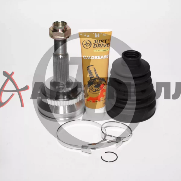 Шрус наружный JustDrive JCT0061A с ABS 24/26 TO Corolla ZZE122 1ZZFE 4AT 01- L;RAV4 1.8 00-,Wish 1