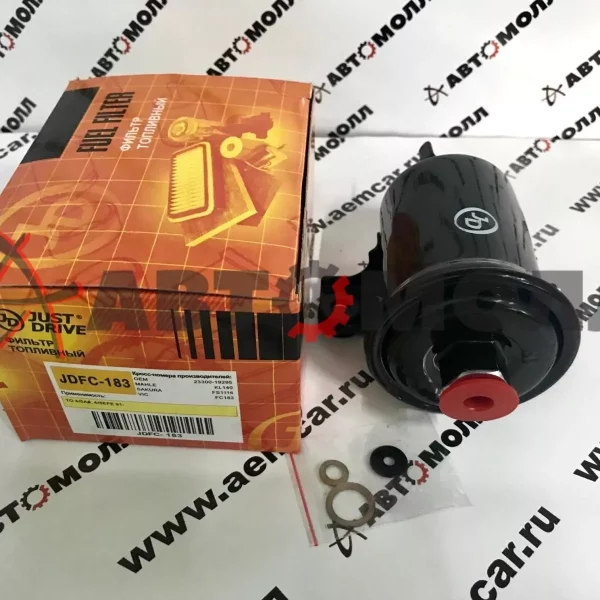 Фильтр топливный JustDrive JDFC183 Toyota 4A 5A# 4E 5E-FE 91- AE10# AE11# 91-02
