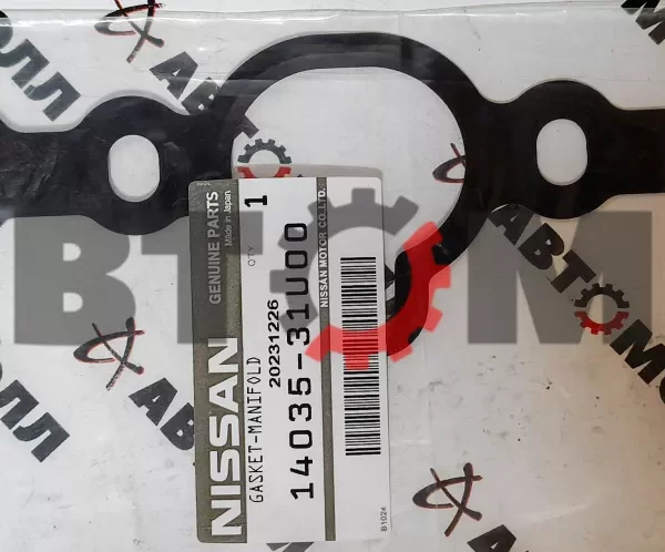 Прокладка впускного коллектора Nissan 1403531U00 Teana J31 Cefiro A32 VQ23 2003- VQ2# 1994-