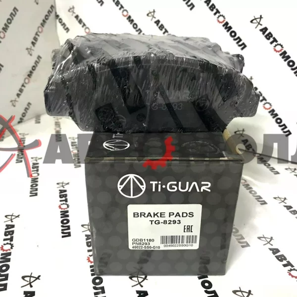 Колодки тормозные передние Ti-Guar TG8293 HO Accord/Ascot 89 45022SS0G10 PF8223 NP8024 D5053M