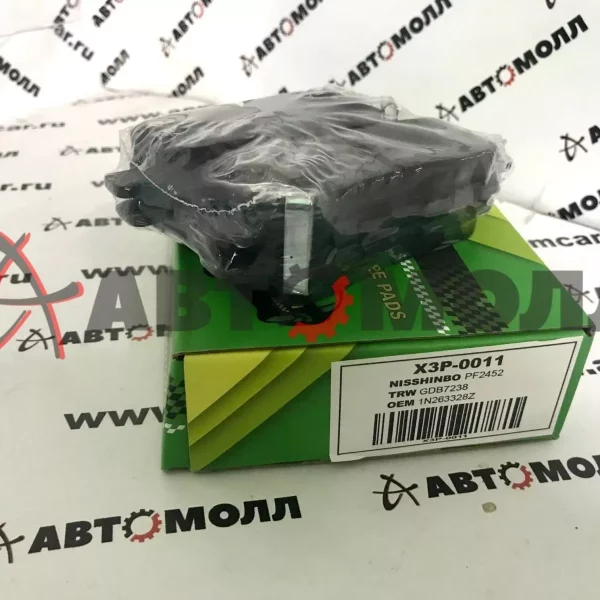 Колодки тормозные задние IXAT X3P0011 Nissan X-Trail T30 2000- Nissan SkyLine V35 2001-