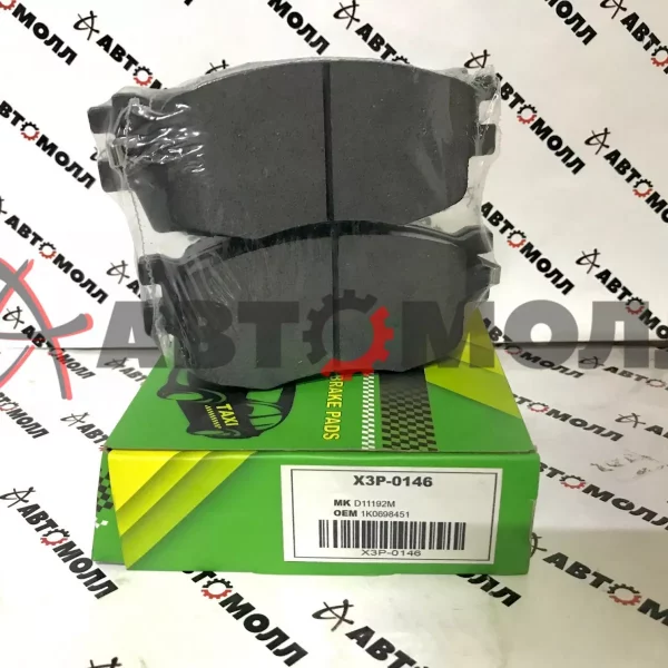 Колодки тормозные передние IXAT X3P0146 Rio III 05-, Pride 05MY 05-; HY Verna 06- D11192M