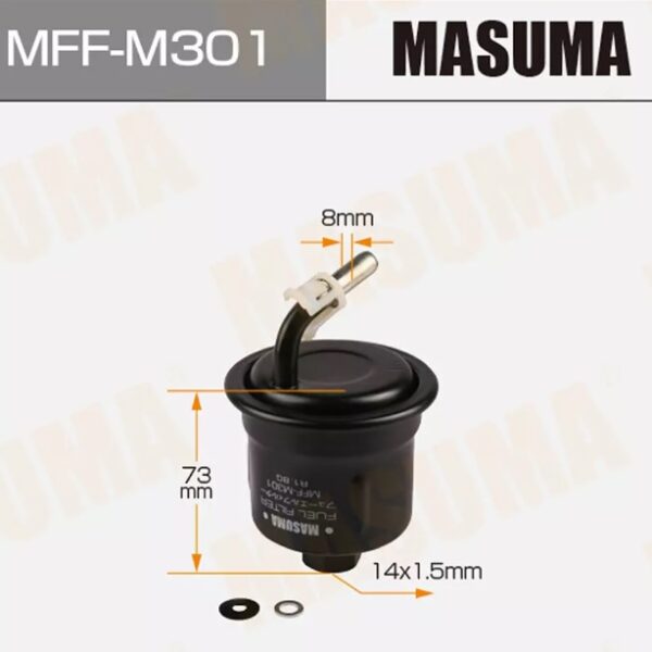 Фильтр топливный Masuma MFFM301 Mitsubishi Pajero IO Mini 4A3#