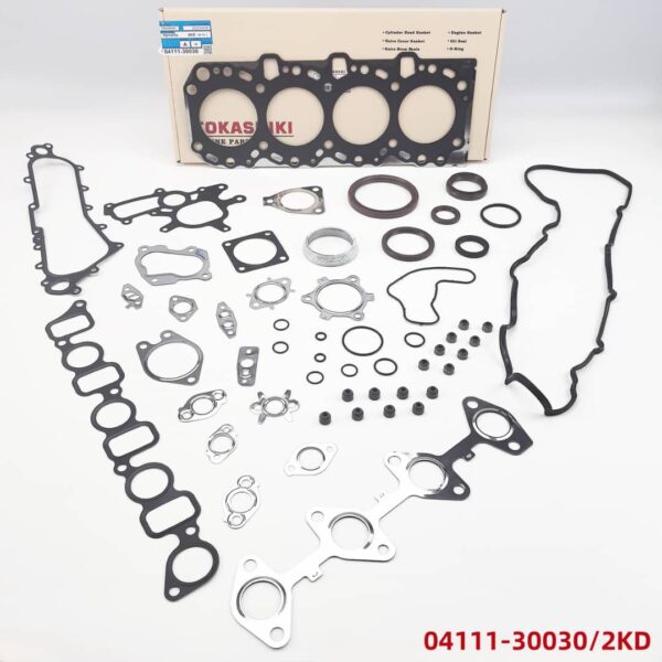 Ремкомплект двигателя Tokashiki Toyota 0411130030 2KD-FTV Hiace KLH12 Hilux KDN145