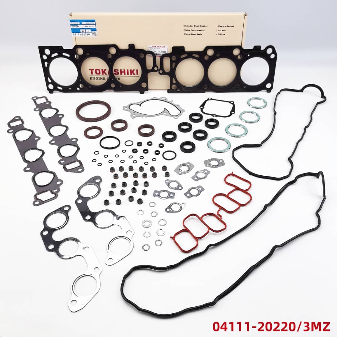 Ремкомплект двигателя Tokashiki Toyota 0411120220 3MZ-FE металл Lexus RX330 MCU33 Highlander MCU23 Ремкомплект двигателя Tokashiki Toyota 0411120220 3MZ-FE металл Lexus RX330 MCU33 Highlander MCU23