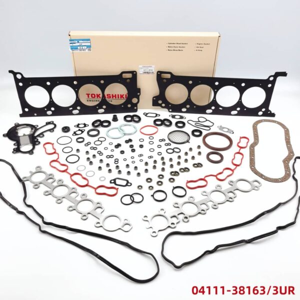 Ремкомплект двигателя Tokashiki Toyota 0411138163 3UR-FE металл Lexus LX450d LX570 URJ200