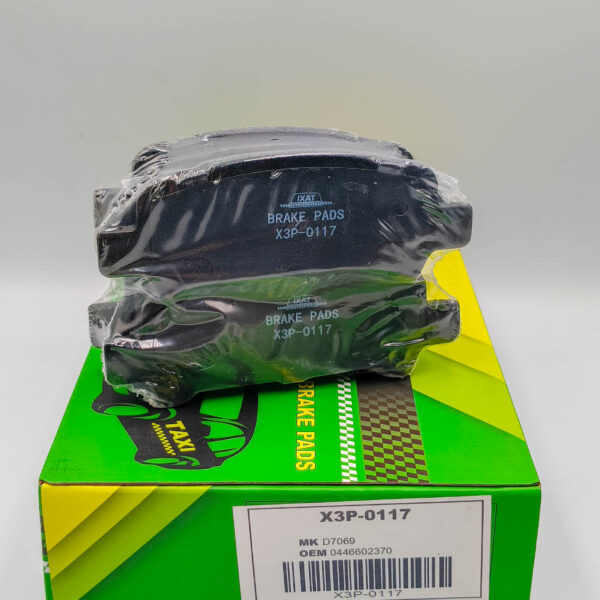 Колодки тормозные задние IXAT X3P0117 Subaru Impreza 1998- Subaru Legacy 1998-2003 Forester 1997-