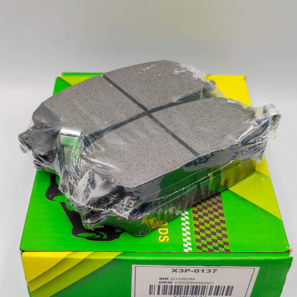 Колодки тормозные передние IXAT X3P0137 Accent 94-02-, Getz 1.3/1.6 02- 1.4 06- D11091MH