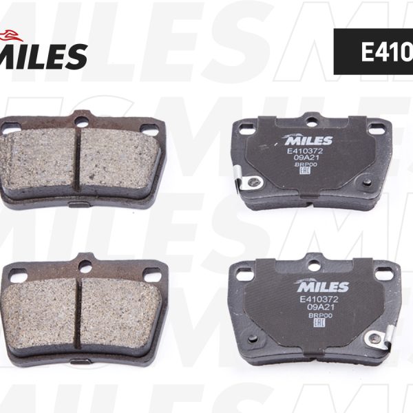 Колодки тормозные задние Miles E410372 Toyota RAV4 1# 1994-2000 2# 2000-2005 Chery Tiggo 2005-