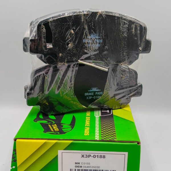 Колодки тормозные передние IXAT X3P0188 CX-5 (KE2AW/FW, KEEAW/FW) 12- D3155