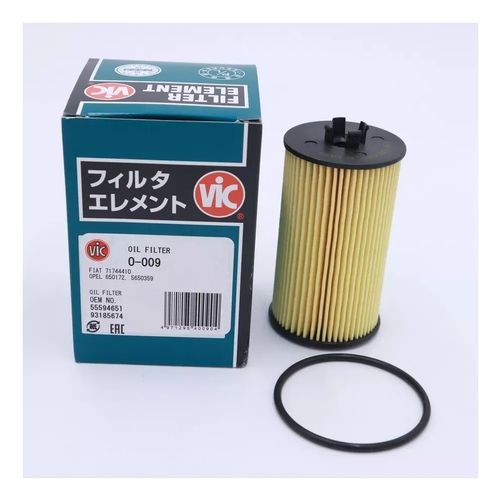 Фильтр масляный VIC O009 Opel Astra G H J 1998- Corsa C D 2000- Insignia 2008-