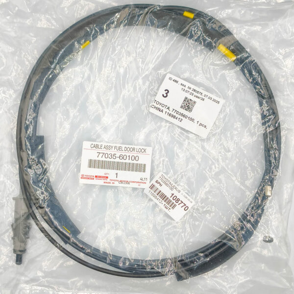 Трос лючка бензобака Toyota 7703560100 Lexus GX470 UZJ120 Toyota Land Cruiser Prado GRJ120