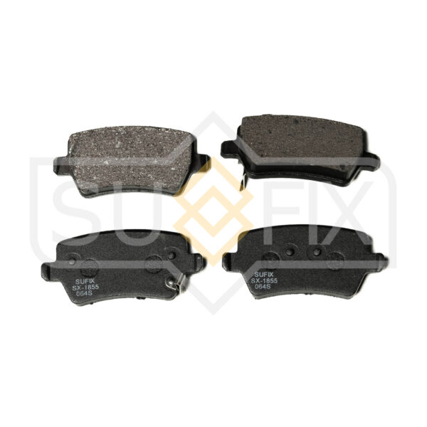Колодки тормозные задние Sufix SX1855 Chery Tiggo 5x 17- Tiggo 4 17- Tiggo 7 16- Tiggo 8 18- Exeed T