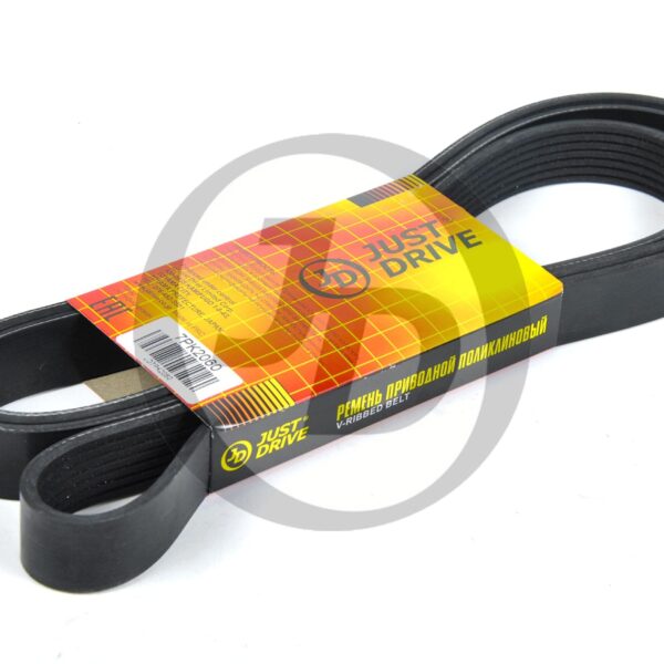 Ремень поликлиновой 7PK2060 JustDrive Honda Civic 2001-2012 CR-V 2007- R18A R20A