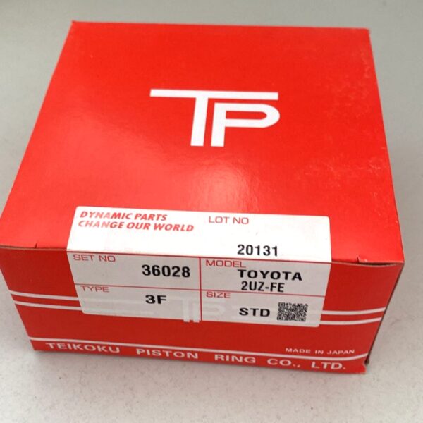 36028 STD Кольца поршневые TPR Toyota 1FZFE, 1HDFTE, 1HZ, 2UZFE
