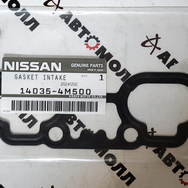 Прокладка впускного коллектора Nissan 140354M500 металл QG18DE QG13DE QG15DE QG18DEN QG16DE QG18