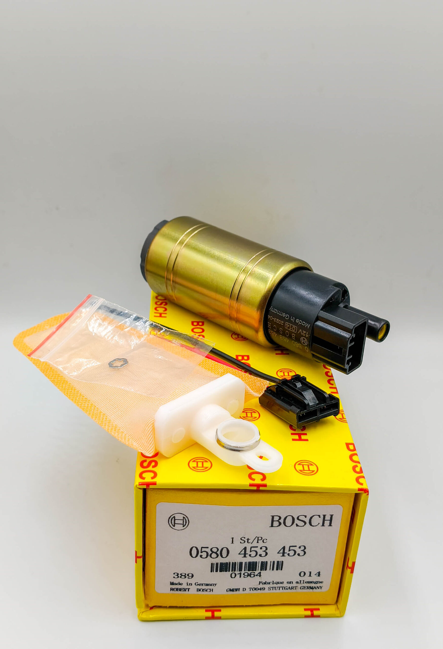 Насос топливный Bosch 0580453453 широкие клеммы Насос топливный Bosch 0580453453 широкие клеммы