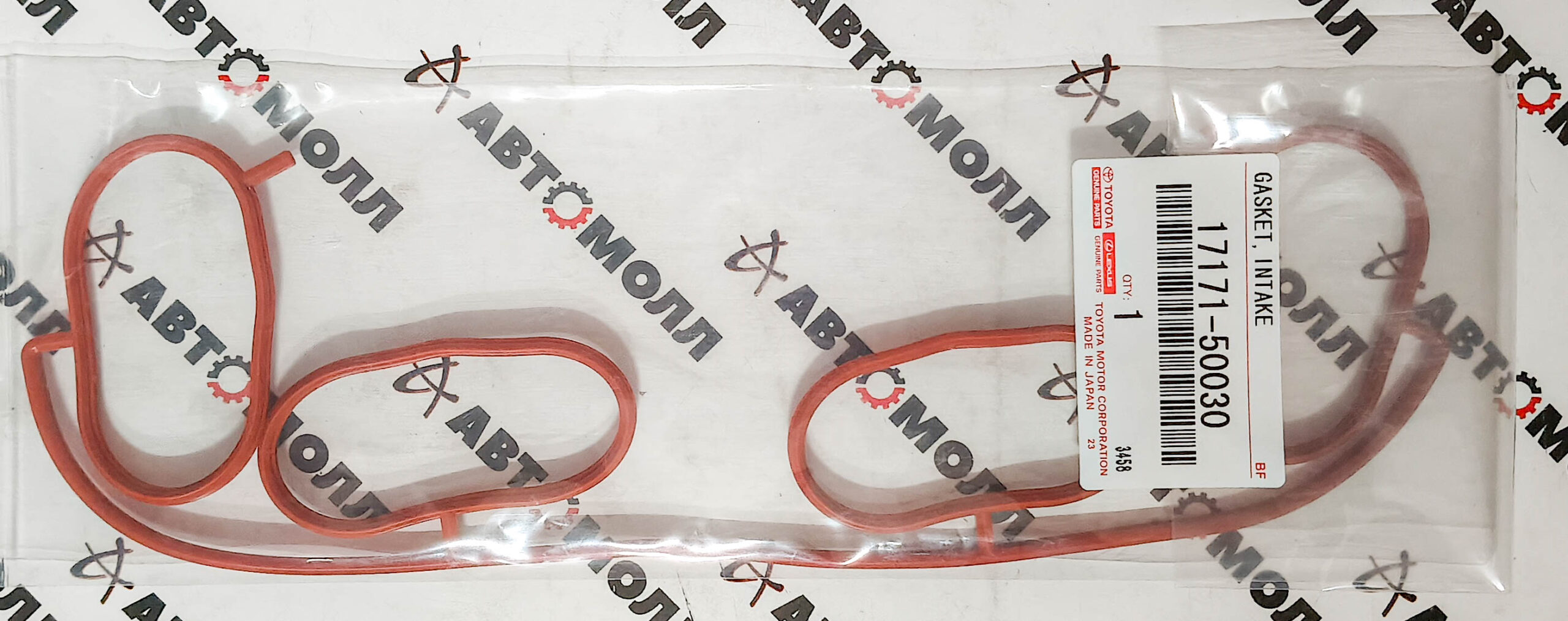 Прокладка впускного коллектора Toyota 1717150030 Lexus GX470 UZJ120 LX470 Land Cruiser UZJ100 2UZ-FE Прокладка впускного коллектора Toyota 1717150030 Lexus GX470 UZJ120 LX470 Land Cruiser UZJ100 2UZ-FE