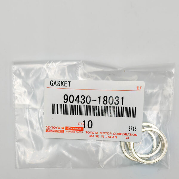 Кольцо форсунки Toyota 9043018031 1AZFSE, 1NZFE, 1ZZFE, 3SFE, 3SFSE, 2CT, 3CTE, 4AFE, 7AFE, 1GFE, 1J