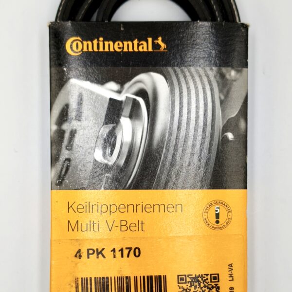 Ремень поликлиновой 4PK1170 Continental TO 1GGTE/1GGTEU - Mark II/Chaser/Cresta ATM 88-90 (FAN), So