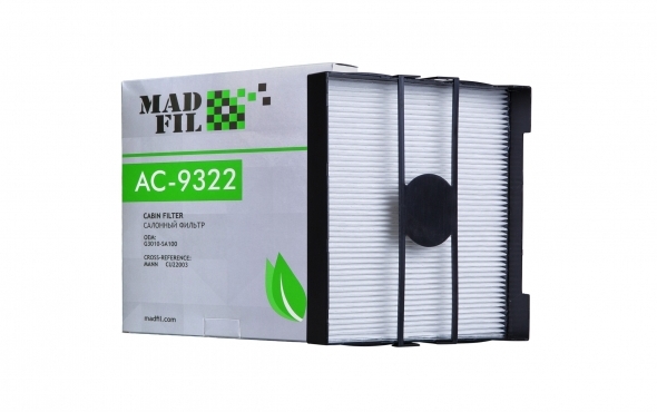 Фильтр салонный MadFil AC9322 Subaru Forester 2003-