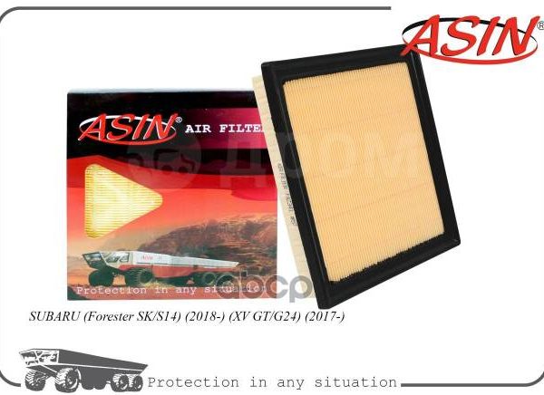 Фильтр воздушный Asin FA2341 Subaru XV 2018- Subaru Forester SK 2019-